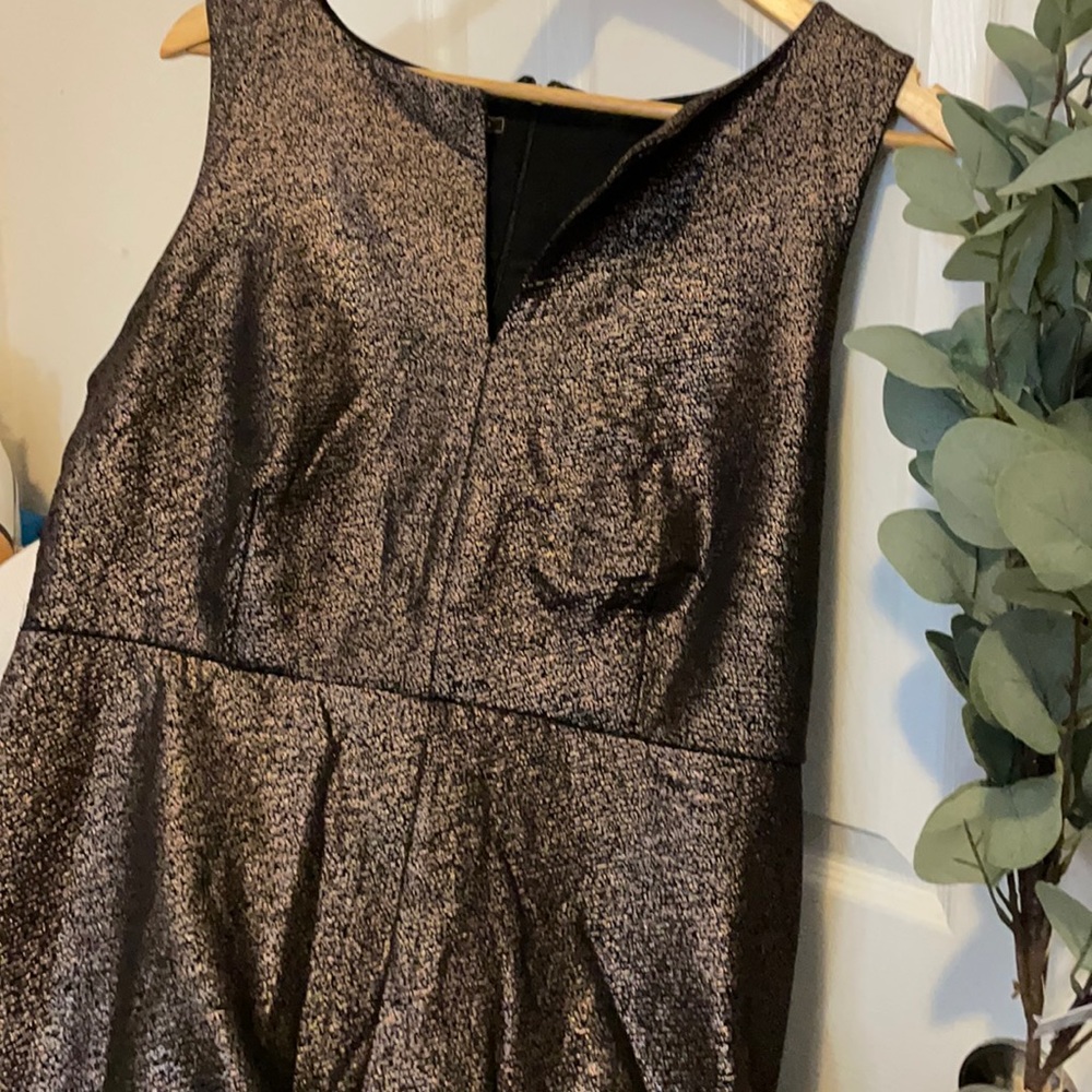 Metaphors, metallic dress